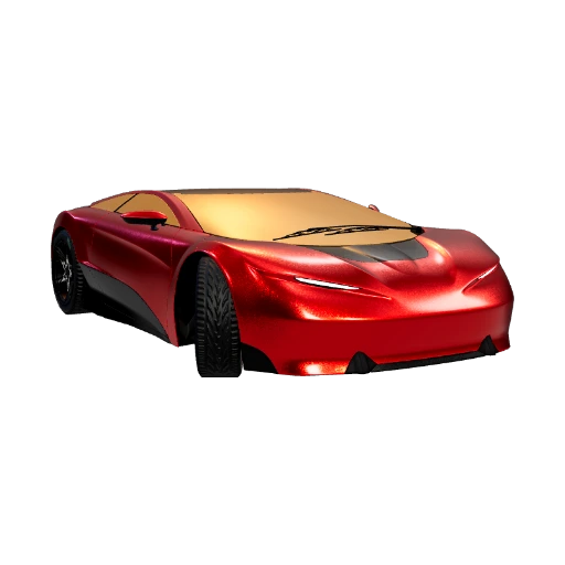 Aerodynamic Concept Supercar